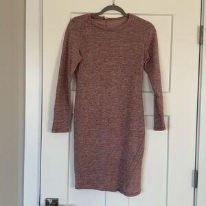 Cozy Knit Long Sleeve Dress - Maternity